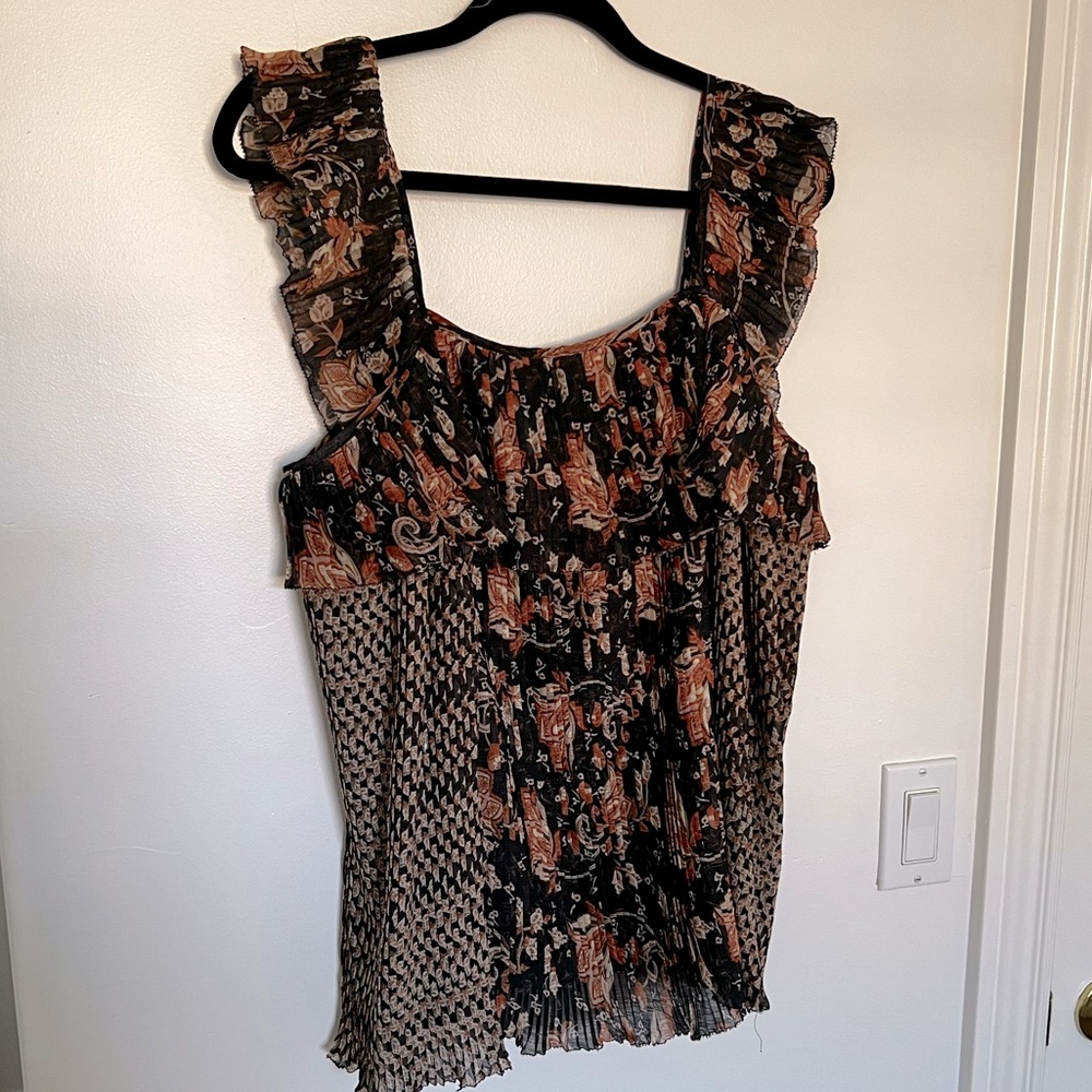 ANTHROPOLOGIE tank blouse